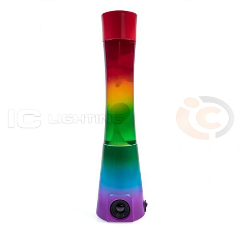 Lava Lamp Motion Rainbow w/ Bluetooth Speaker | IC Lighting